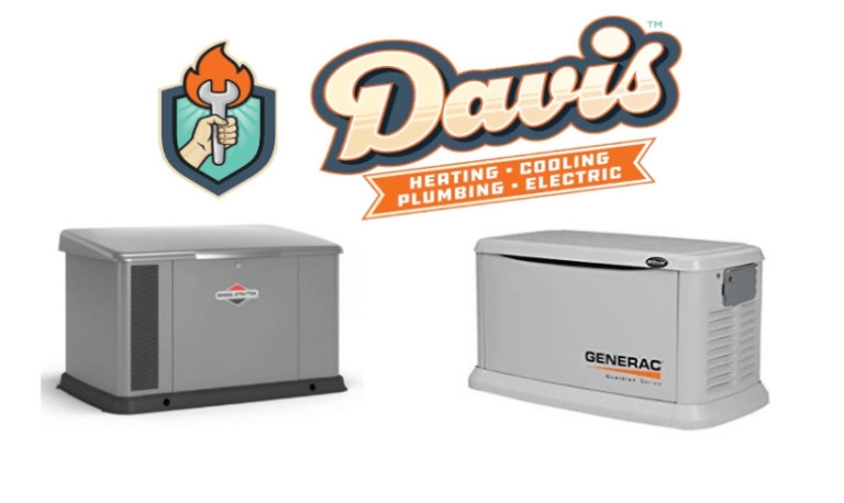 A standby generator outside of a Roanoke, VA, home.