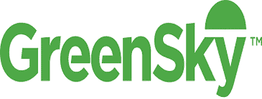 GreenSky logo in green text, with the dot over the “i” designed as a semicircle—reflecting their commitment to offering flexible finance options.